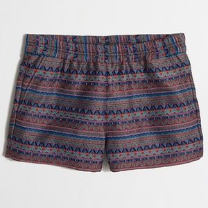 J. Crew Multicolor Patterned Women Shorts